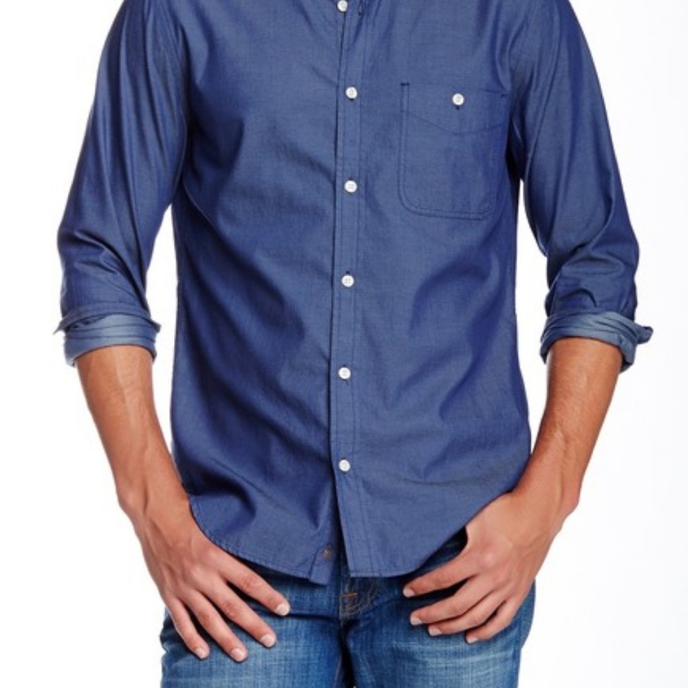 7 For All Man Kind Button Down Shirt